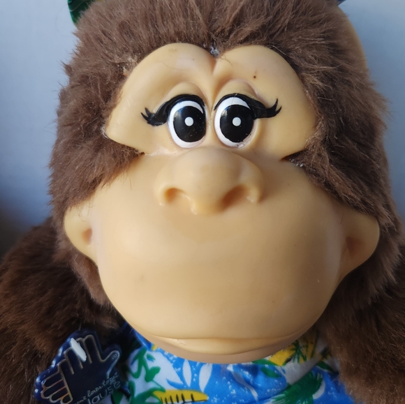 Vintage 1989 Applause Leon & Rosie Vinyl Face Chimpanzees NWT - Picture 6 of 17